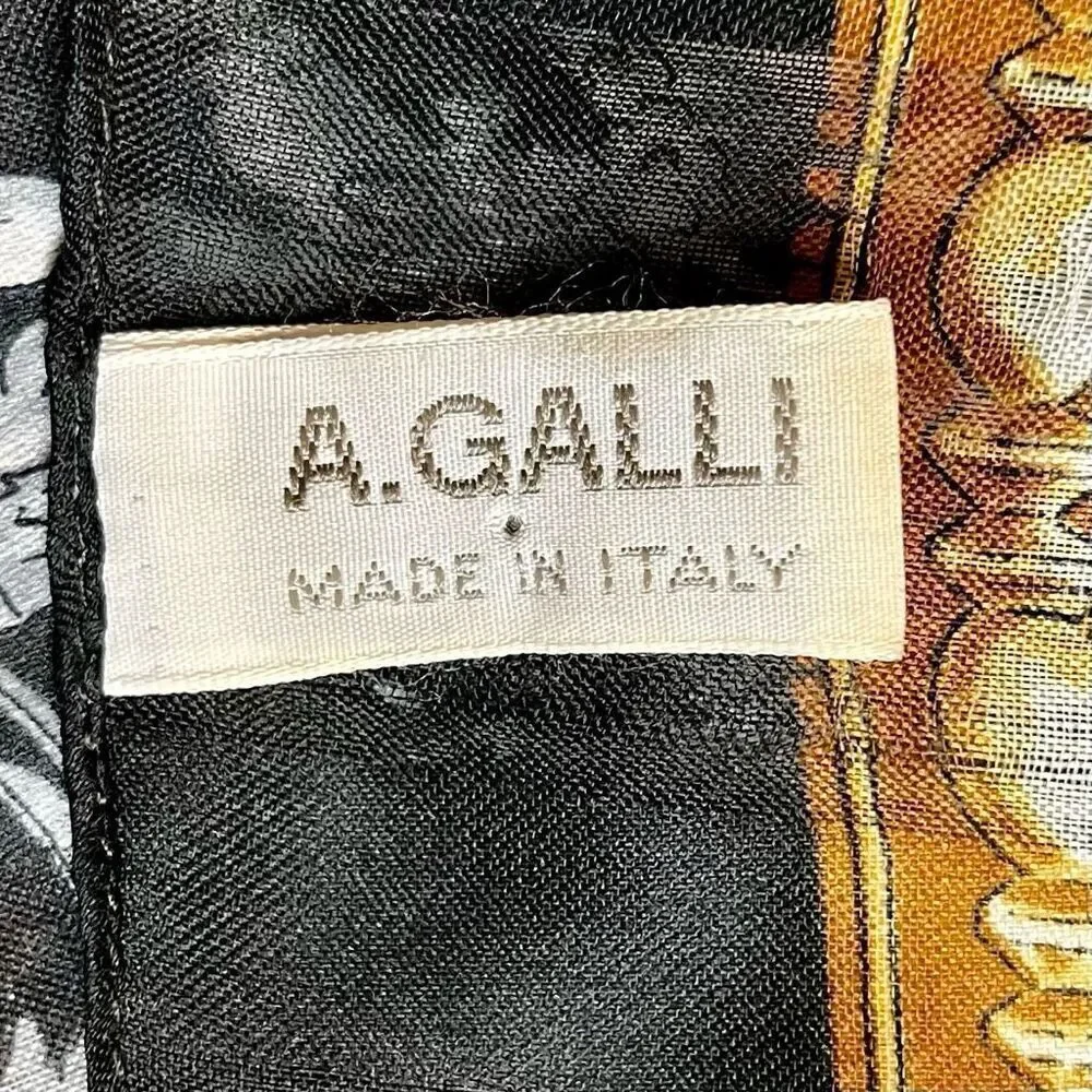 A. Galli Women’s Scarf Vintage Long One Size